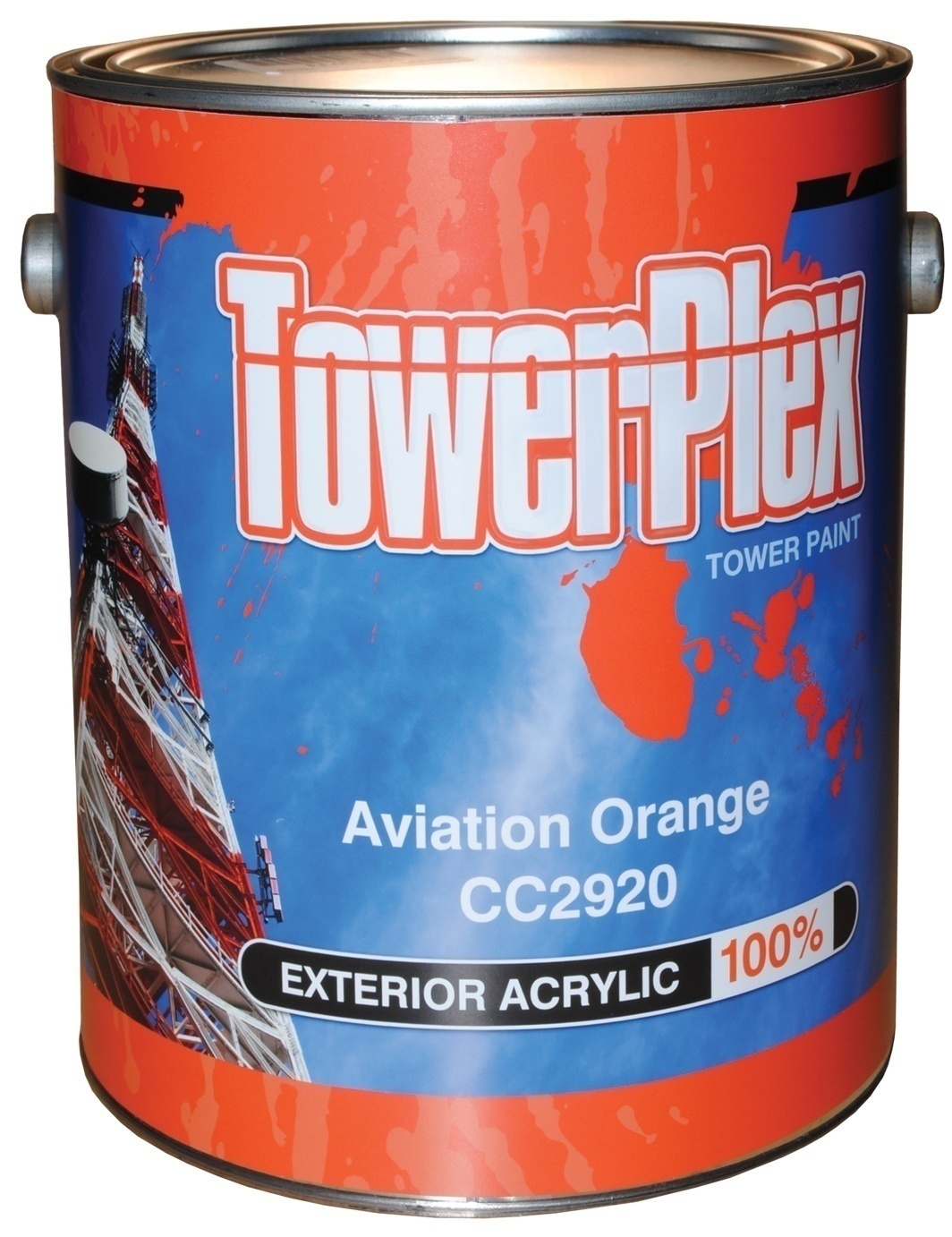CC2920 TowerPlex Aviation Orange Tower Paint (1 Gallon Pail) from Columbia Safety