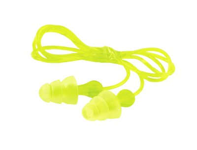 3M Tri-Flange Corded Ear Plugs from Columbia Safety