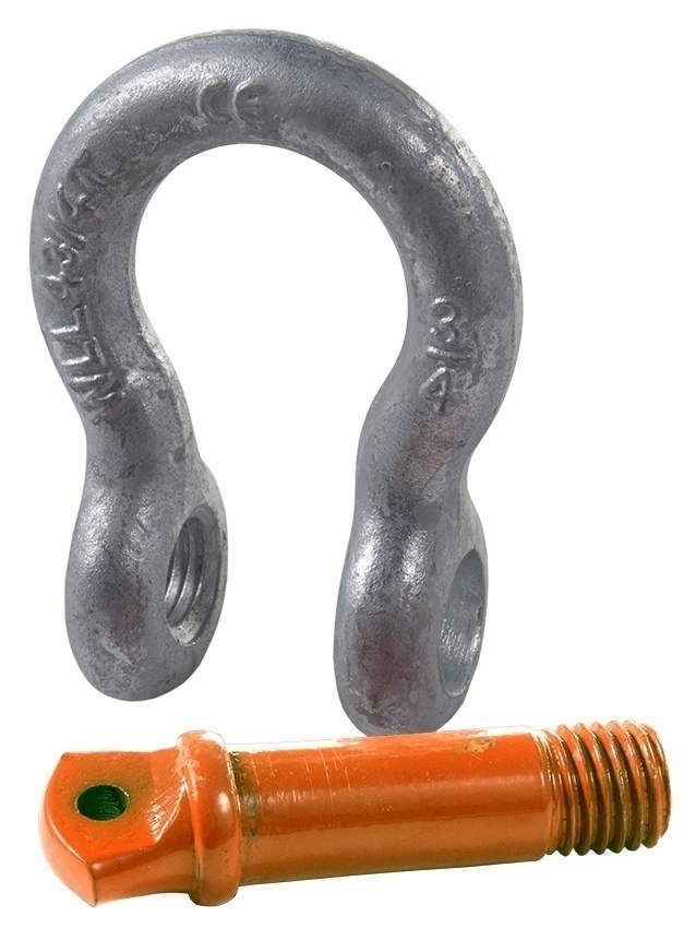 Screw Pin Type Anchor Shackles from Columbia Safety