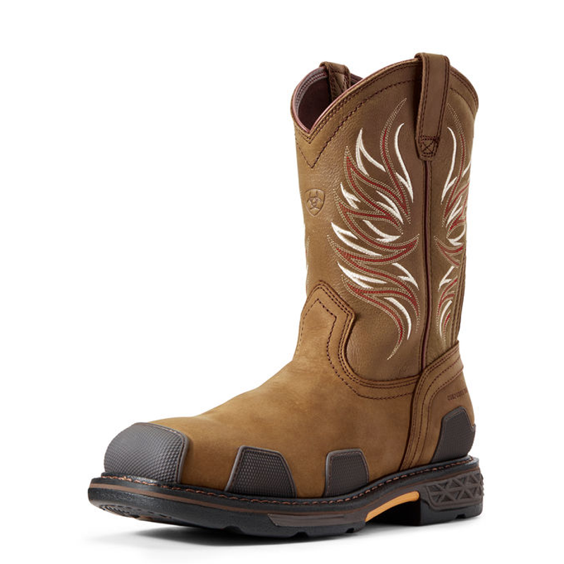 Ariat 10011933 OverDrive Composite Toe Boot in Alamo Brown from Columbia Safety