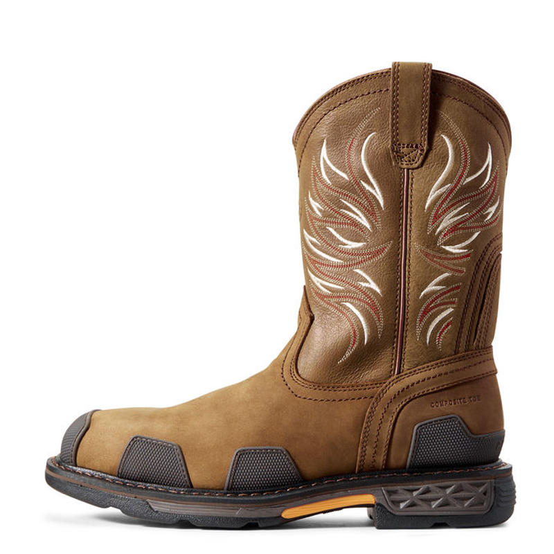 Ariat 10011933 OverDrive Composite Toe Boot in Alamo Brown from Columbia Safety