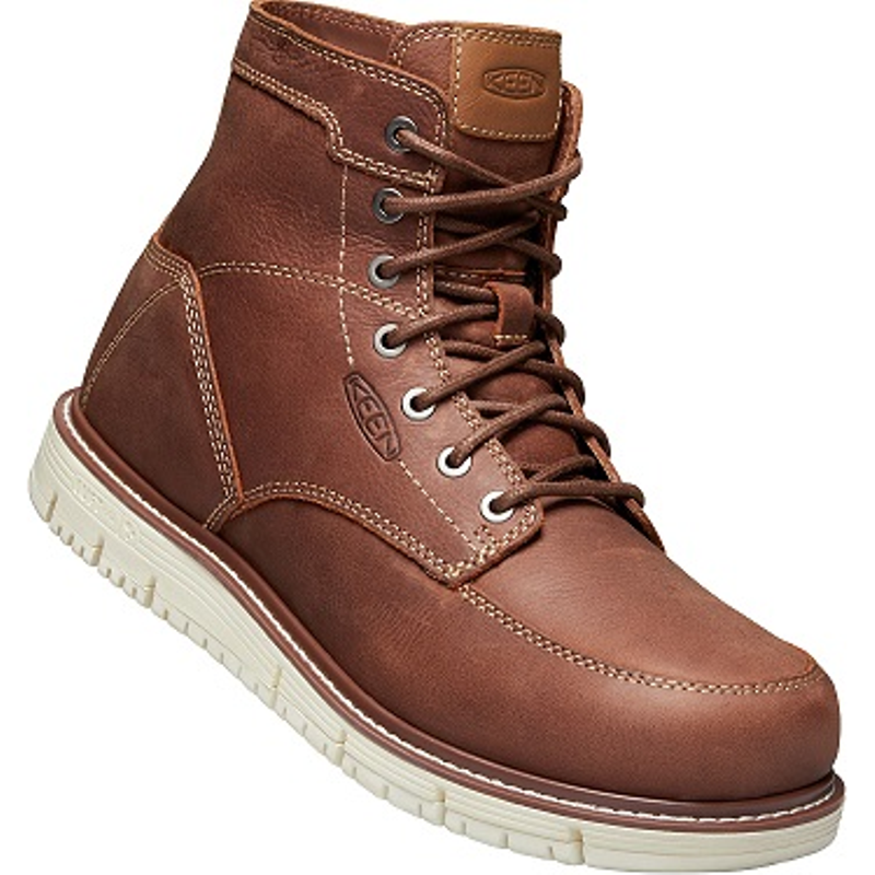 Keen 1020146 San Jose 6 Inch Soft Toe Boot Gingerbread from Columbia Safety