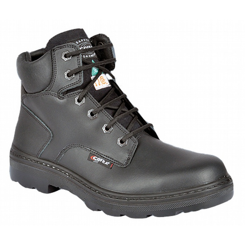 Cofra Leader Black Steel Toe EH PR Frontline Work Boot from Columbia Safety