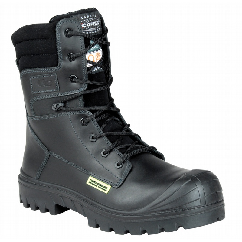 Cofra 27610-CU0 Houston Inter-Met Composite Toe Work Boot Black from Columbia Safety