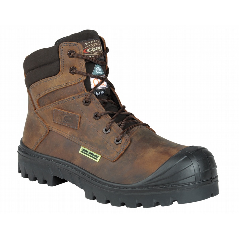 Cofra 27630-CU1 Chicago Inter-Met Composite Toe Work Boot Brown from Columbia Safety