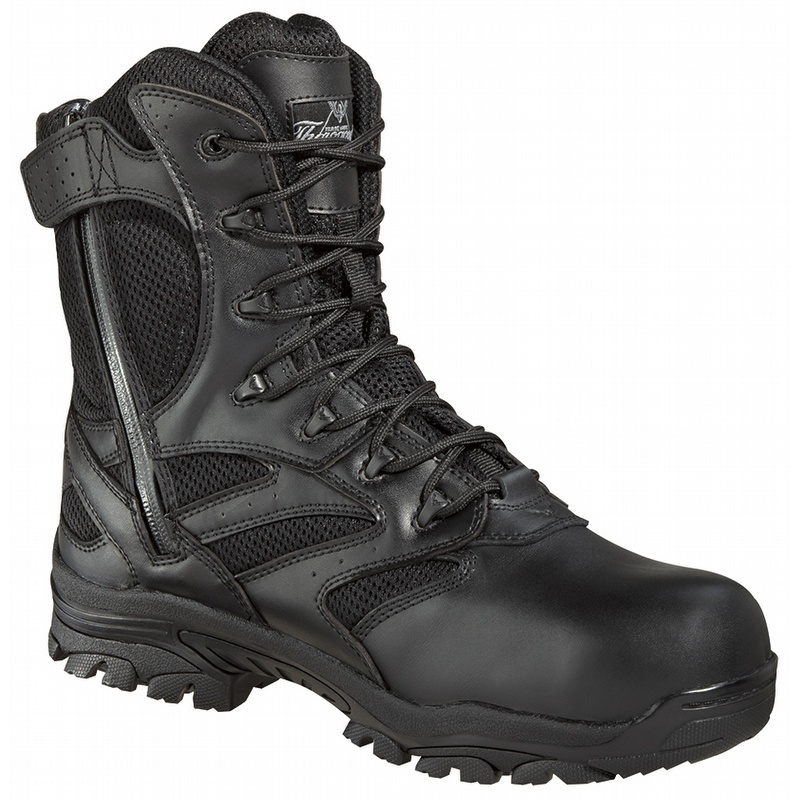 Thorogood Side Zip 8 Inch Waterproof Deuce Composite Toe Boots from Columbia Safety