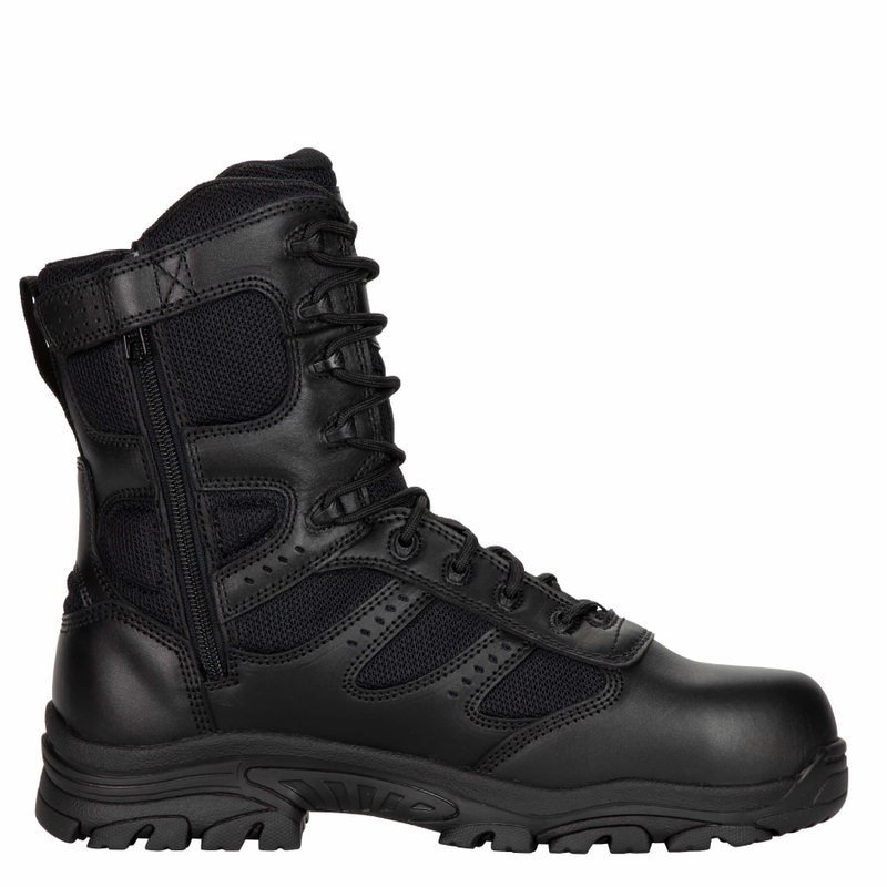 Thorogood Side Zip 8 Inch Waterproof Deuce Soft Toe Boots from Columbia Safety