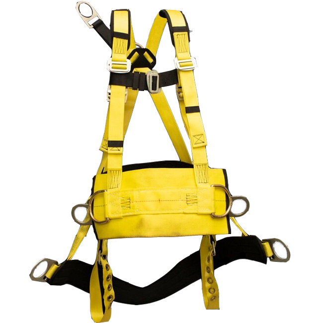 French Creek Oil Derrick Harness with Tongue Buckle Legs from Columbia Safety